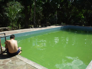 Piscina Mediana dentro de los Baños Termales